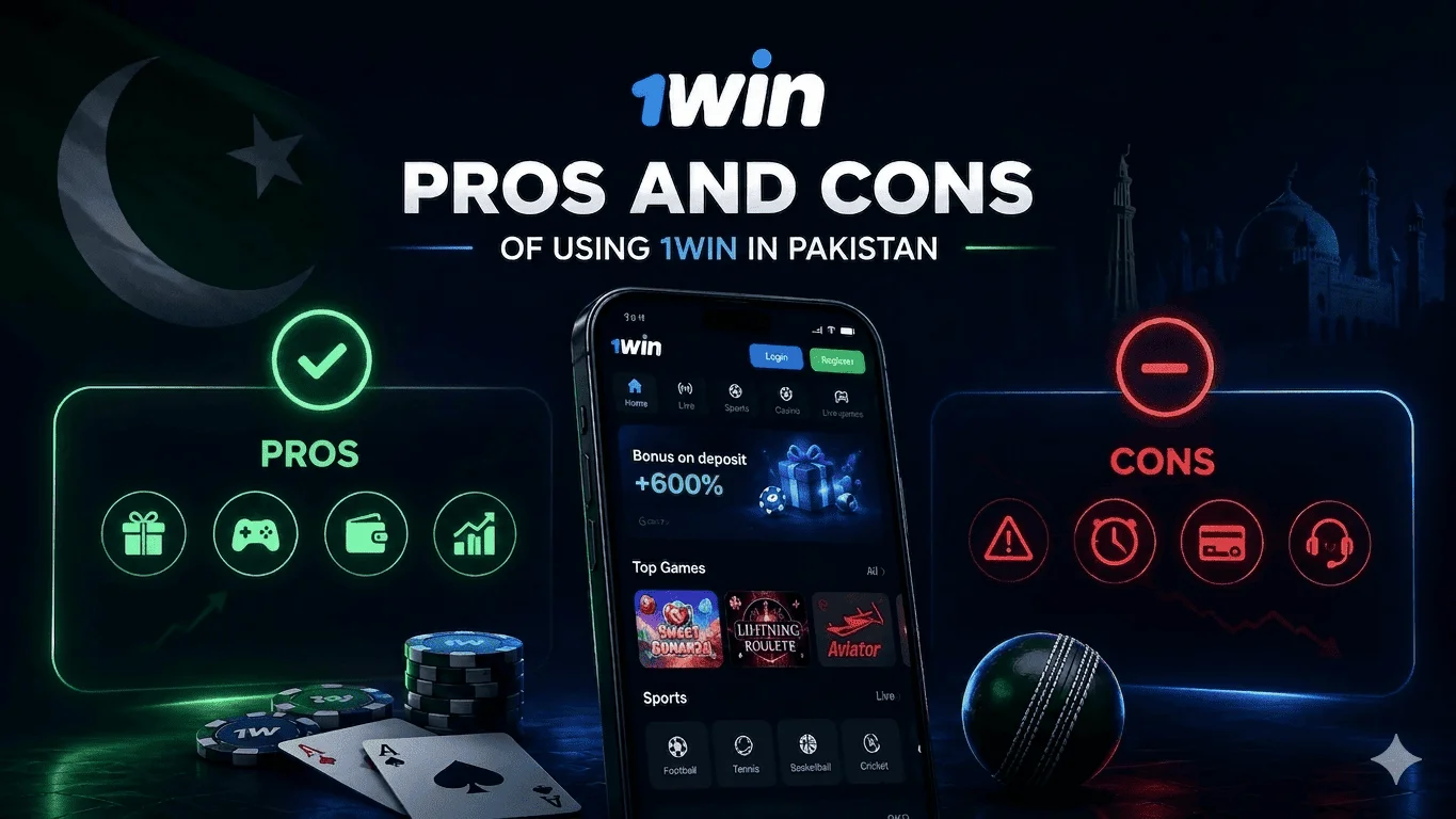 Pros and Cons of Using 1win in Pakistan
